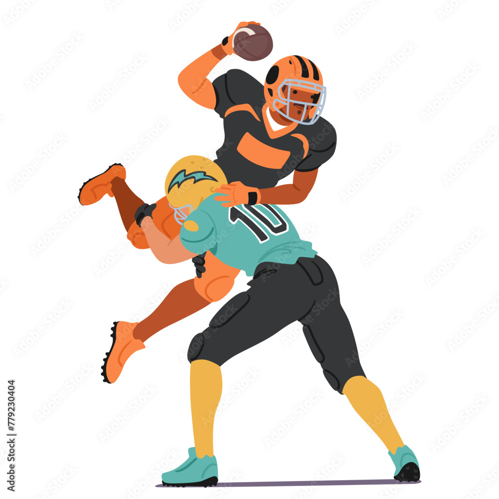 Rugby Players Characters Engage In Intense Physical Altercations, Grappling, And Pushing Amidst Heated Exchanges Rugby Players Characters Engage In Intense Physical Altercations, Grappling, And Pushing Amidst Heated Exchanges