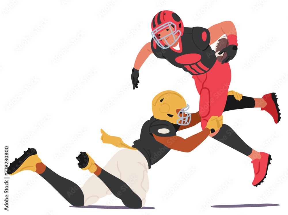 Dynamic Display Of Athleticism with Rugby Player Leaps Into The Air, Muscles Tensed, Eyes Fiercely Focused On The Ball Dynamic Display Of Athleticism with Rugby Player Leaps Into The Air, Muscles Tensed, Eyes Fiercely Focused On The Ball