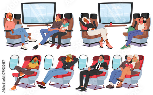 People With Travel Pillows, Provide Neck And Head Support, Making Sleep Or Rest More Comfortable On Planes And Trains