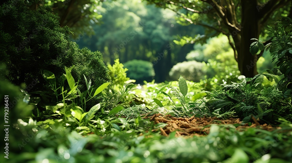 Obraz premium moss on the rocks high definition(hd) photographic creative image