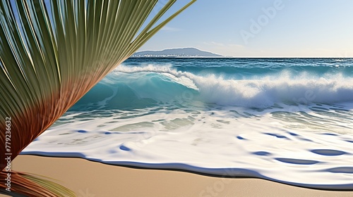 tree on the beach high definition(hd) photographic creative image