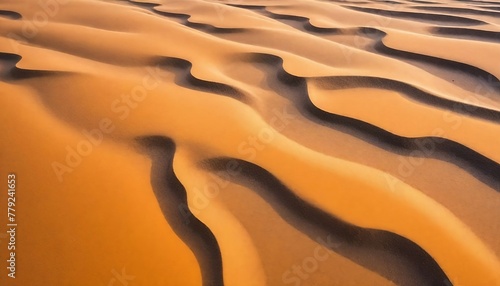 Colorful abstract pattern of eroded sand shapes created with generative ai photo