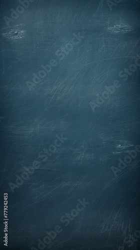 Indigo blackboard or chalkboard background with texture of chalk school education board concept, dark wall backdrop or learning concept with copy space blank for design photo text or product