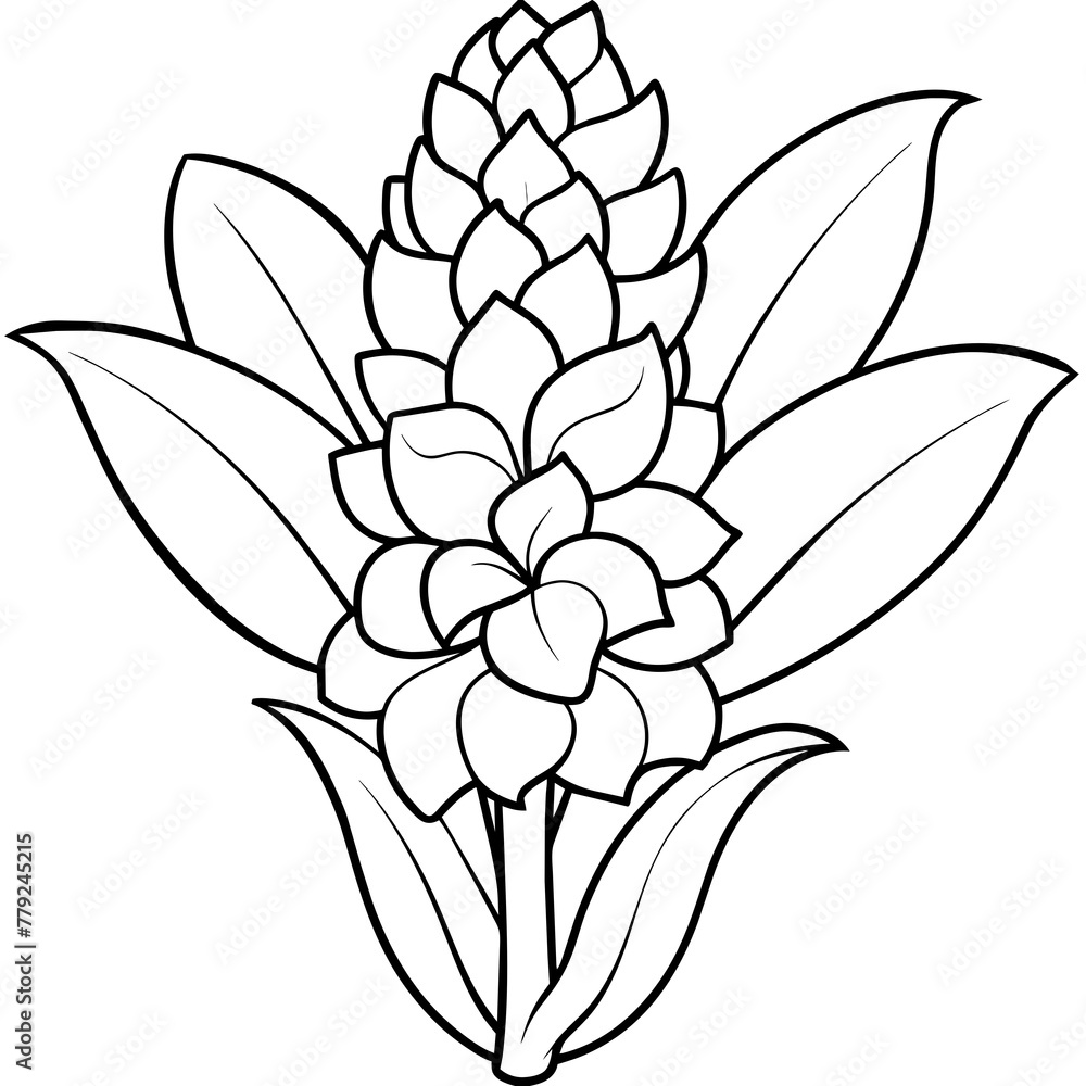 Fototapeta premium illustration of a flower