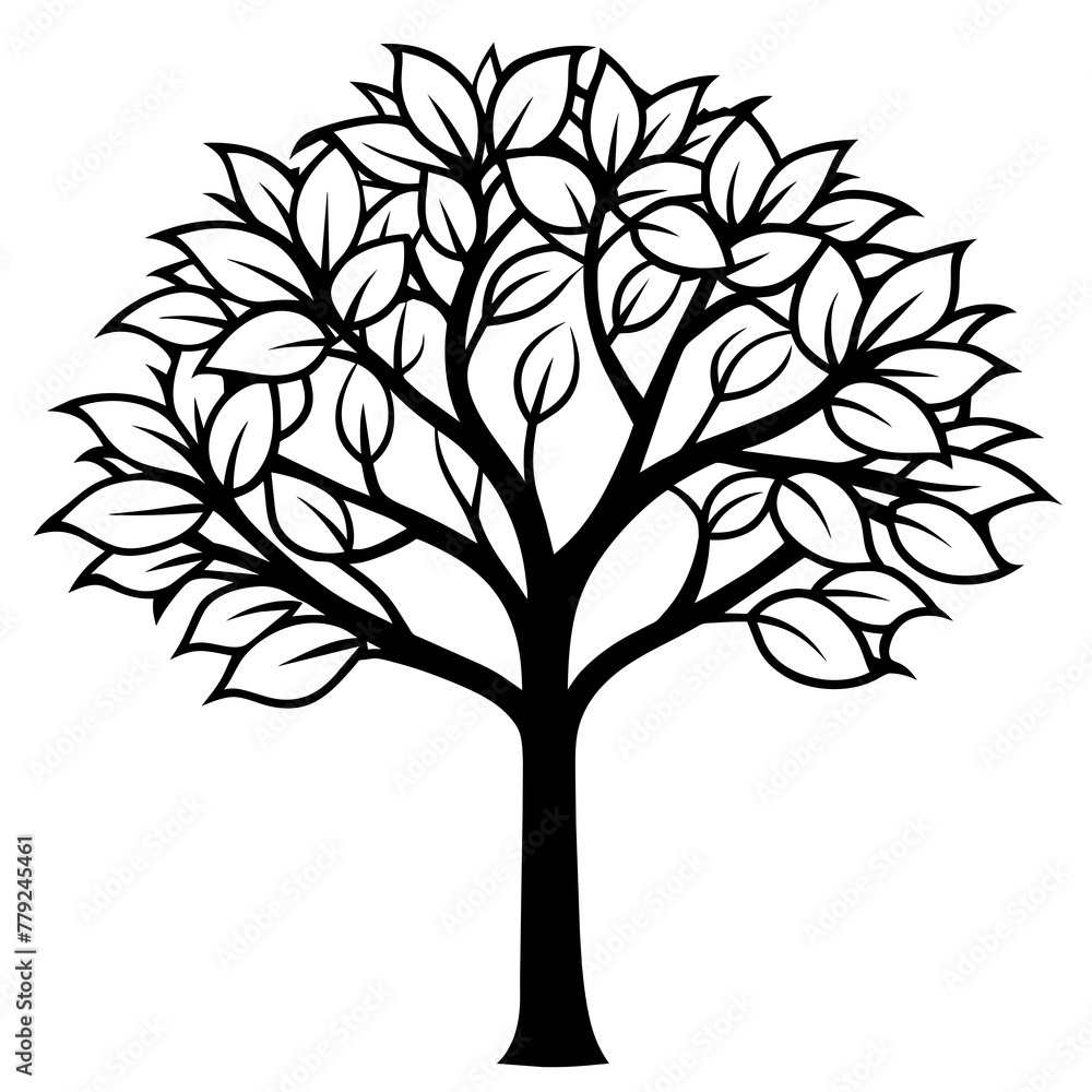Obraz premium tree with leaves