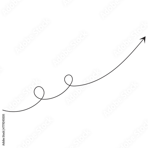 Curve Line Arrow 