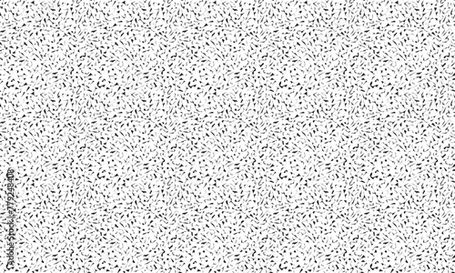 Thick hemp fabric, Flecked texture, Canvas, Monochrome, Vector illustration.