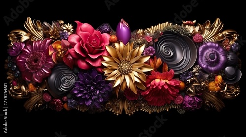 Wallpaper Mural abstract background with stars  high definition(hd) photographic creative image Torontodigital.ca