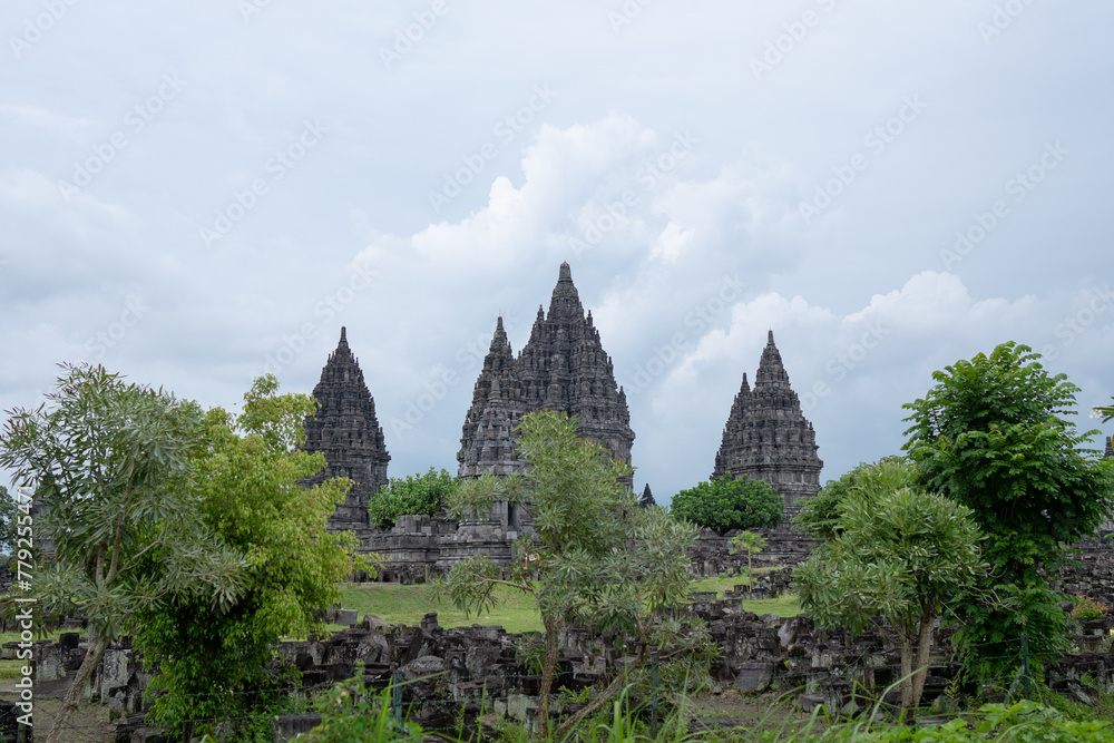 The majestic Prambanan Temple in Yogyakarta, Indonesia The majestic Prambanan Temple in Yogyakarta, Indonesia