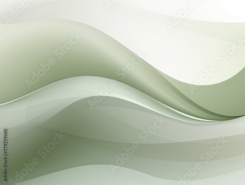 Olive gray white gradient abstract curve wave wavy line background for creative project or design backdrop background