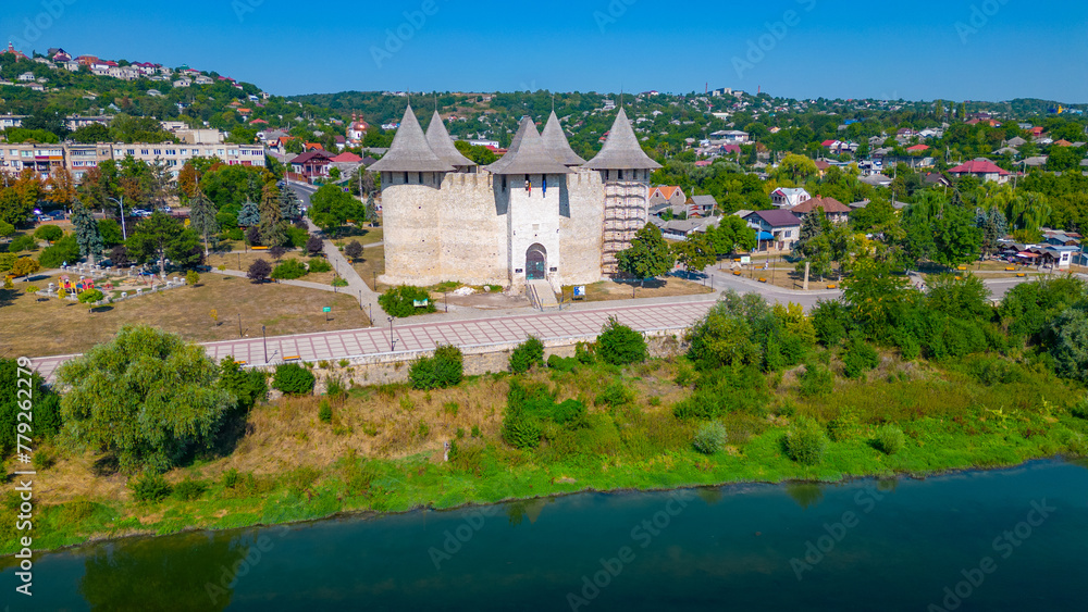 Fototapeta premium Soroca fortress viewed during a sunny summer day in Moldova