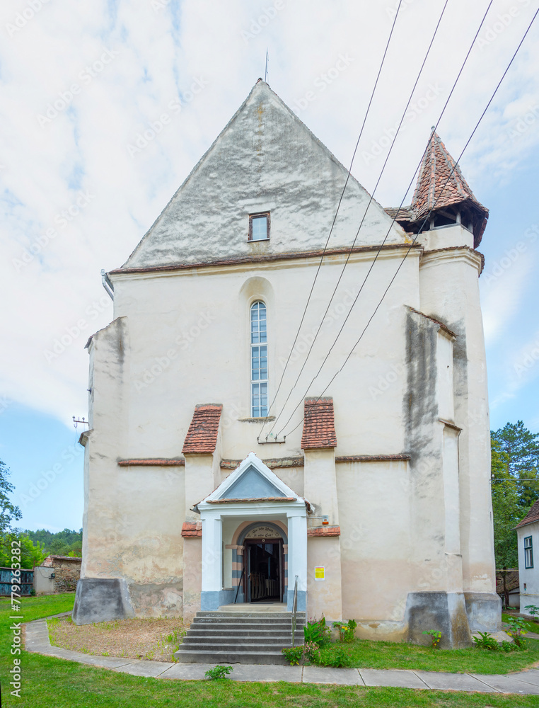 Fototapeta premium The fortified church of Bazna in Romania