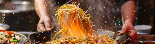 Chow Mein authentic street food