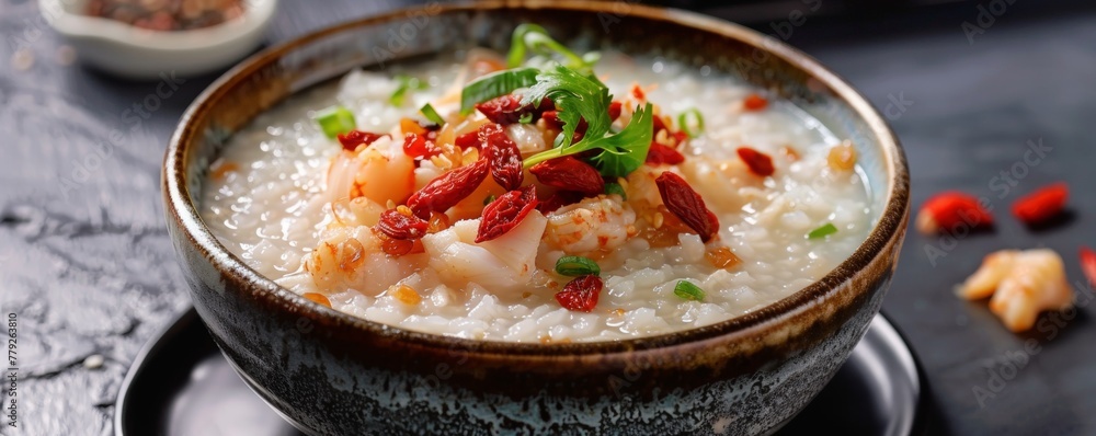 Congee luxurious toppings Congee luxurious toppings