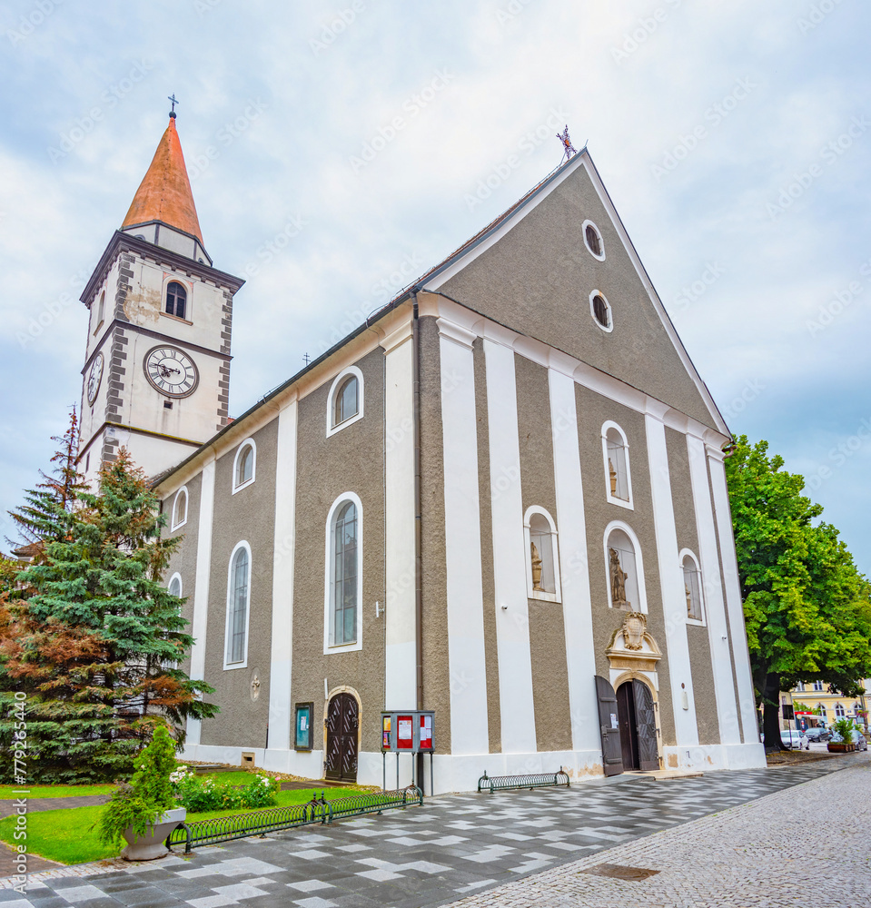 Obraz premium Saint Nicholas church in Varazdin, Croatia