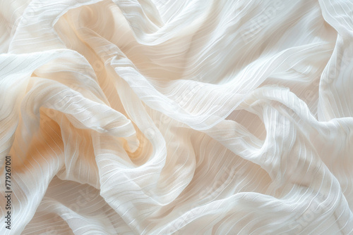 An illustration of cotton batiste texture, 32k, full ultra HD, high resolution photo