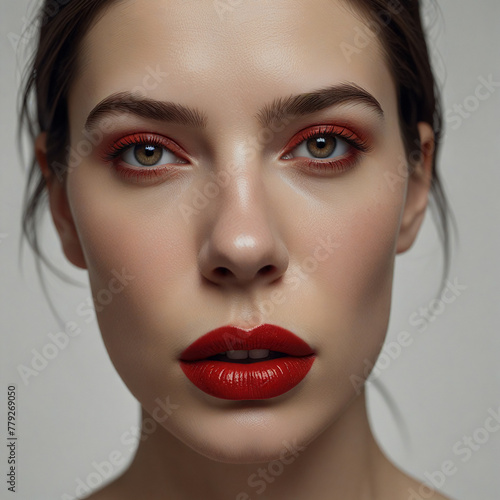 Woman's Elegance: Close-Up Fashion and Beauty Shoots. 