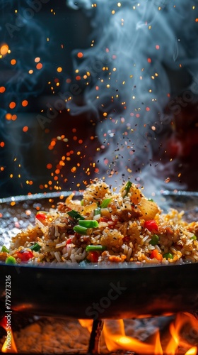 Fried Rice dynamic toss