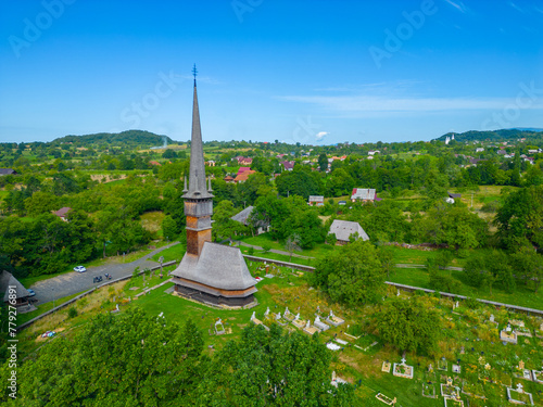 Greek-Catholic Church of Saints Archangels Michael and Gabriel in Surdesti, Romania photo