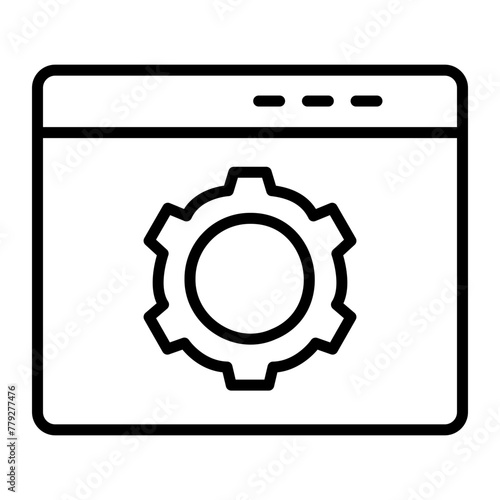 Setting Line Icon