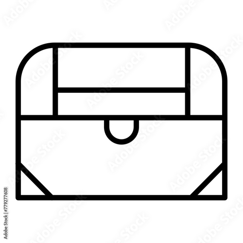 Treasure Line Icon