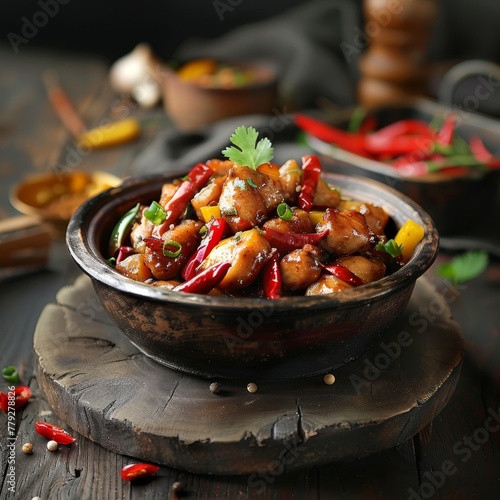 Kung Pao Chicken spicy kick