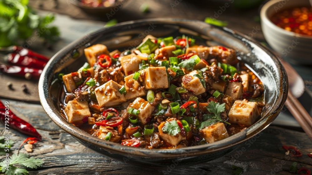 Mapo Tofu bold flavors Mapo Tofu bold flavors