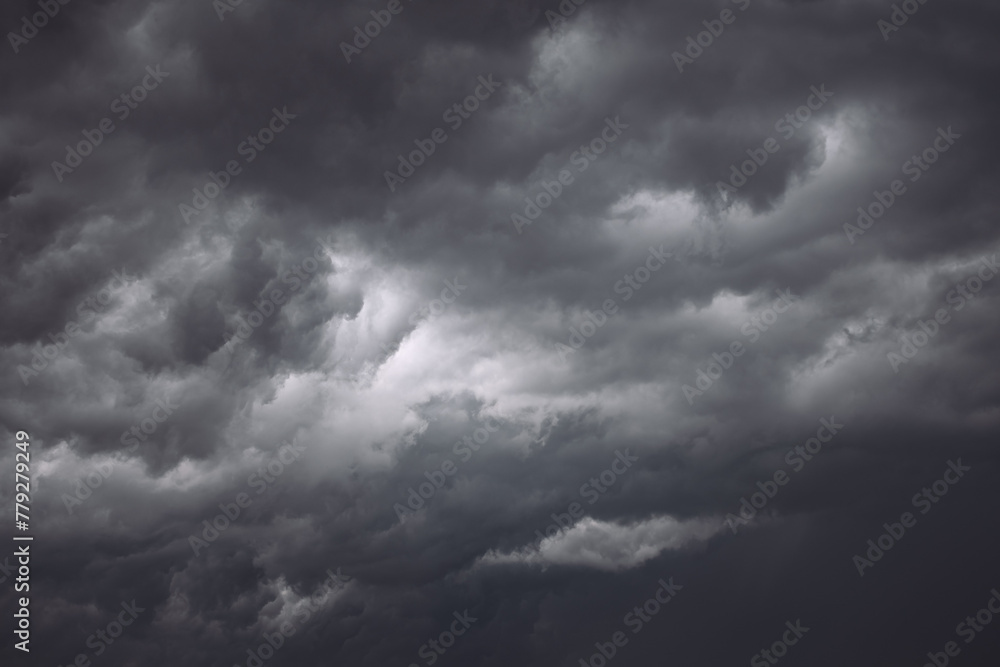 Storm clouds. The sky before a thunderstorm. Storm clouds. The sky before a thunderstorm.