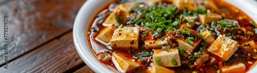 Mapo Tofu fiery red