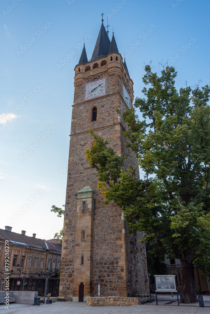 Fototapeta premium Saint Stephen Tower in Baia Mare, Romania