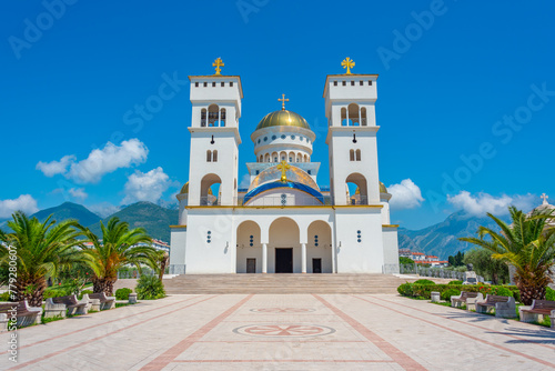 Tableau sur toile Church of St. Jovan Vladimir in Bar, Montenegro