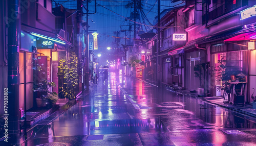 street in night