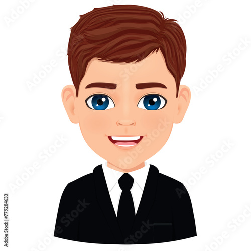 portrait of red-haired male student