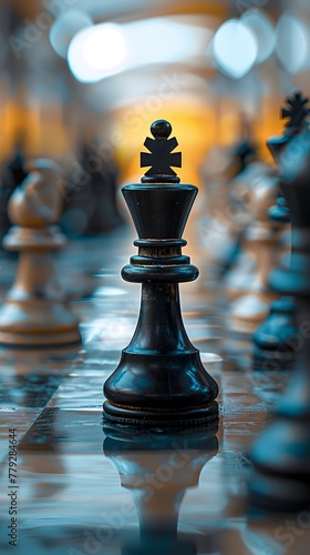 Captivating Chess Middle Game:Navigating Strategic Depth and Abstract Expression