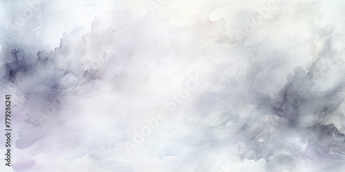 White watercolor light background natural paper texture abstract watercolur White pattern splashes aquarelle painting white copy space for banner design, greeting card 