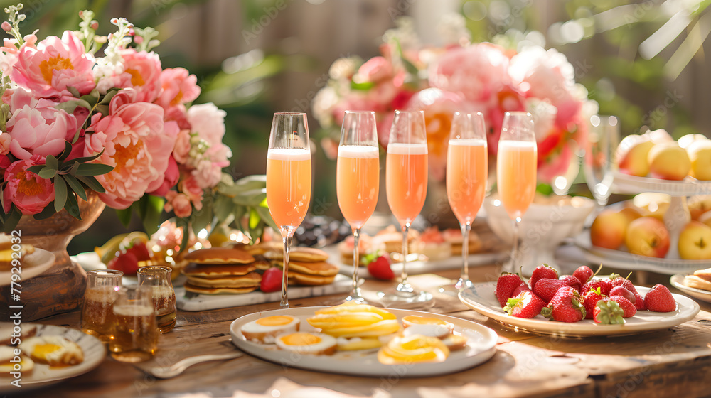 Elegant Mimosa Brunch Ideas: A Symphony of Colorful Dishes and Refreshing Drinks