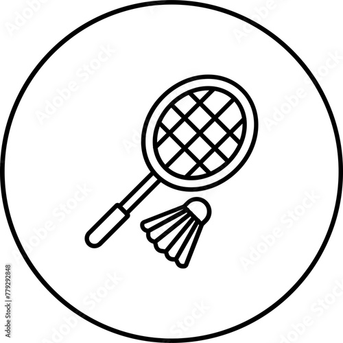Badminton Icon