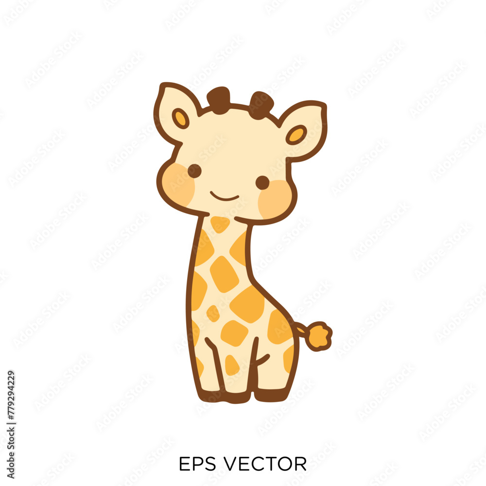 giraffe, giraffe clipart, animal, cartoon giraffe, giraffe clipart, animal, cartoon