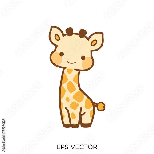 giraffe  giraffe clipart  animal  cartoon