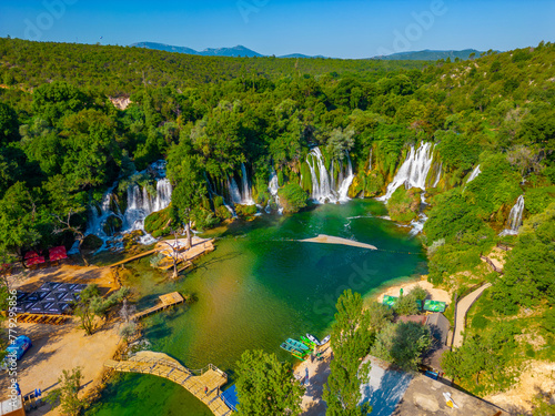 Kravica waterfall in Bosnia and Herzegovina © dudlajzov