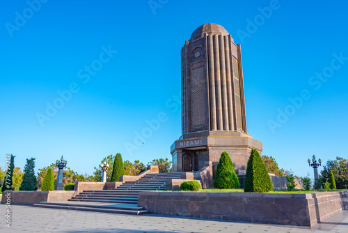 Quadro em tela Nizami mausoleum near Ganja, Azerbaijan