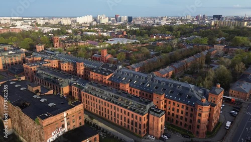 Łódź Polska Dron Lodz Poland Drone