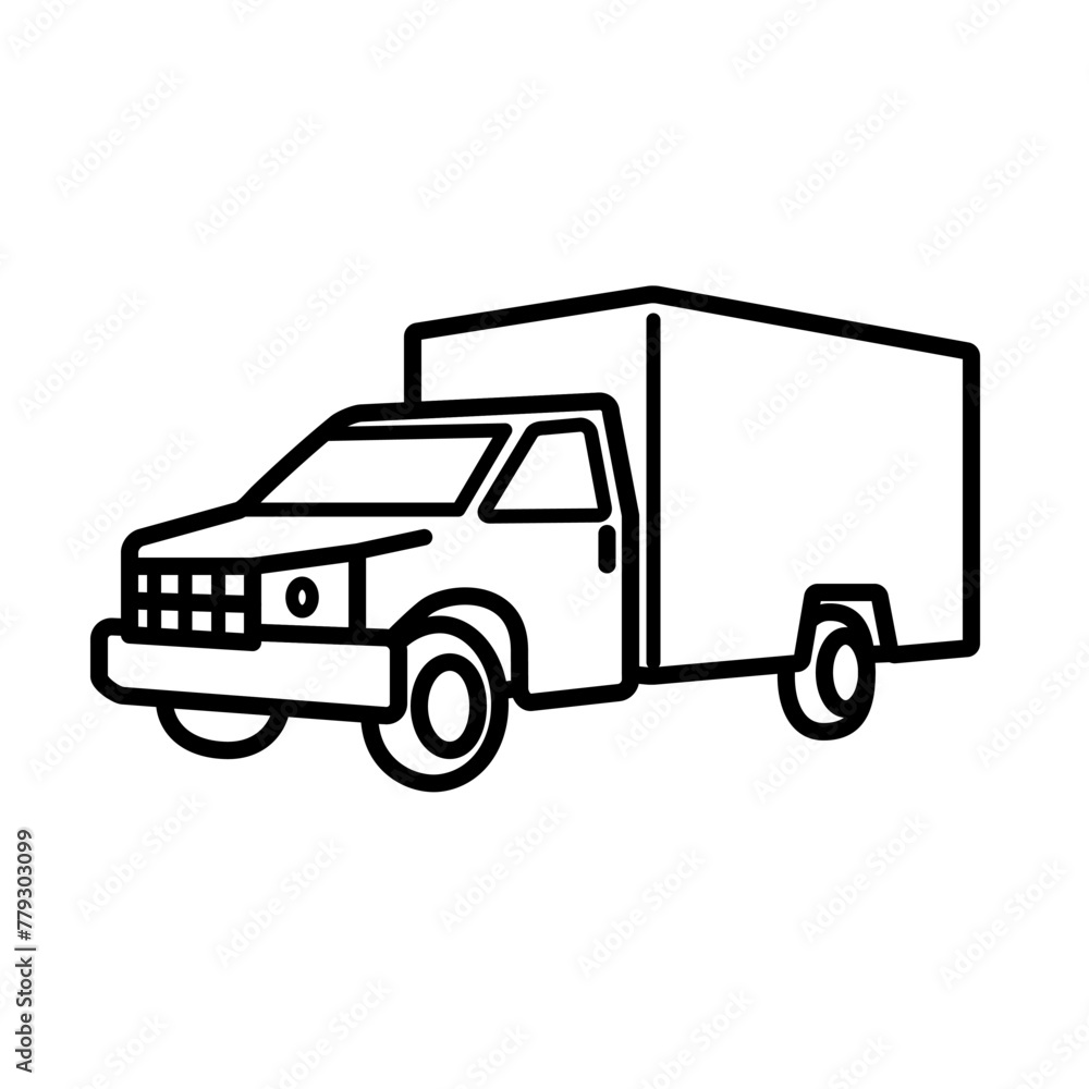 Van car icon