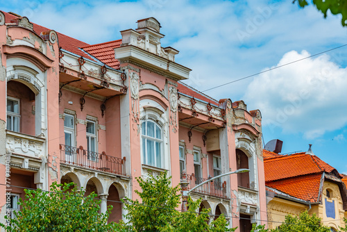 Mansion at European Avenue in Croatian town Osijek photo