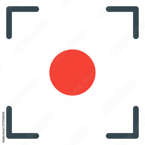 camera focus icon 