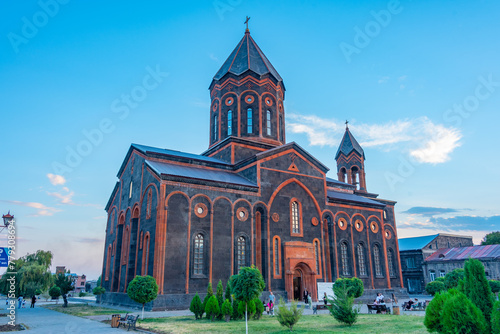 Foto Church of the holy saviour in Armenian town Gyumri