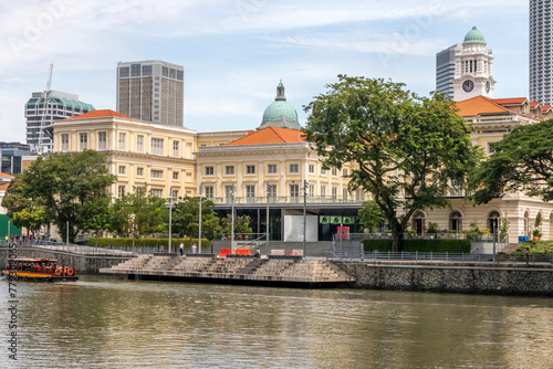 Photography View across the Singapore River