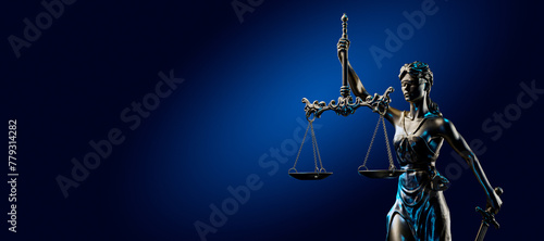 Legal Concept: Themis is Goddess of Justice and law © Sikov
