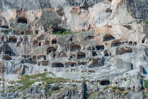 Wallpaper Mural Panorama view of Vardzia caves in Georgia Torontodigital.ca
