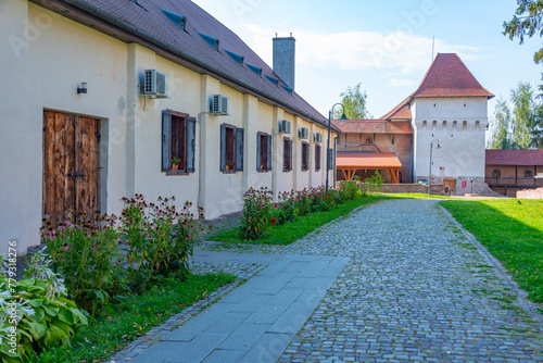 Foto Summer day at the citadel of Targu Mures in Romania